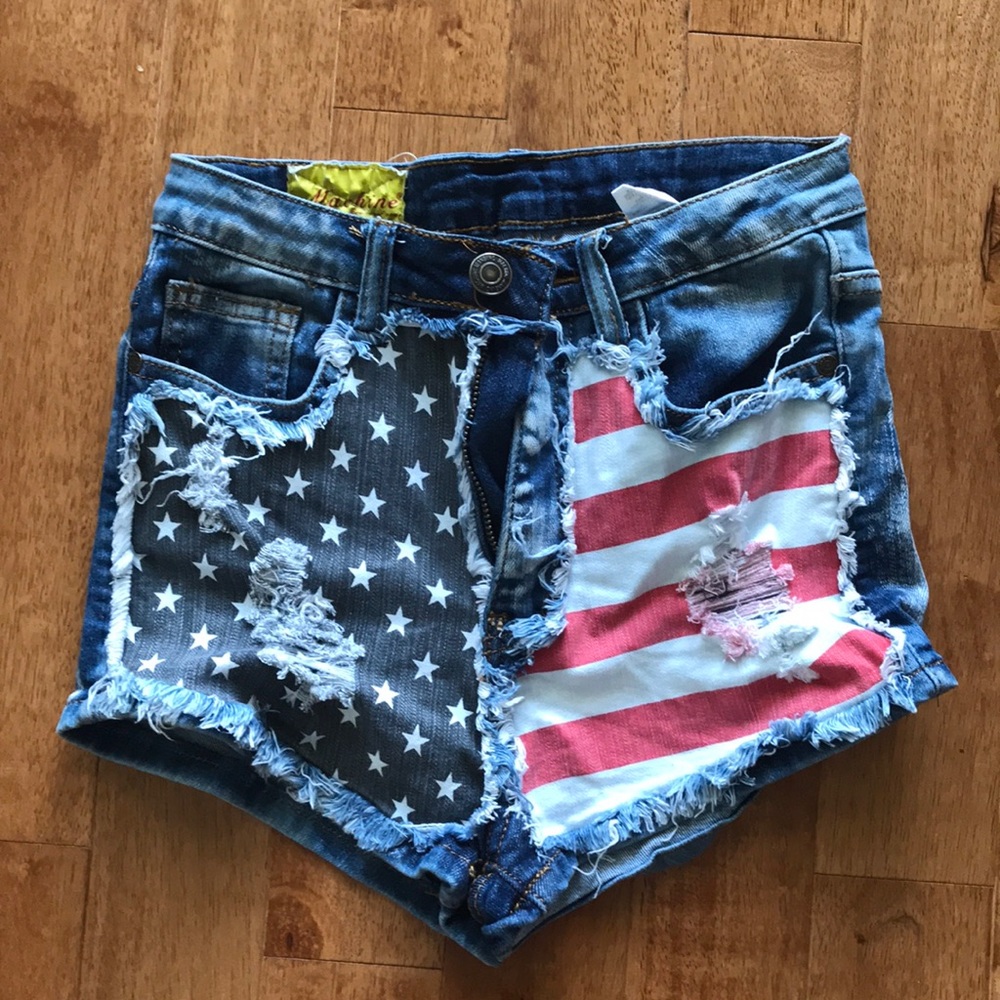 American Flag Shorts